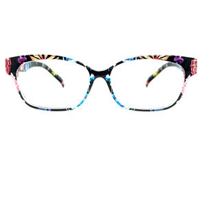 Zenni Eyeglass Readers Frame‎ 2032916 Flowers H19565